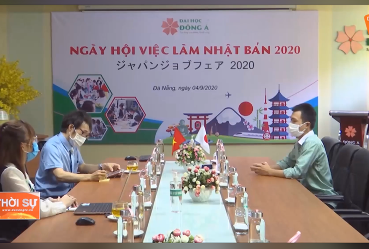Đài DanangTV: Ngày hội việc làm Nhật Bản 2020 tại Đại học Đông Á